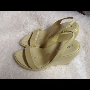 Prada Yellow Sandals